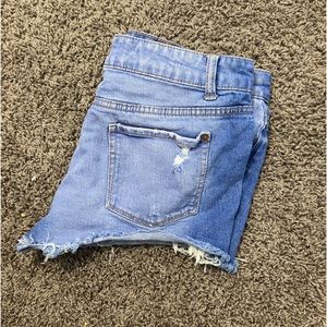 Jean shorts